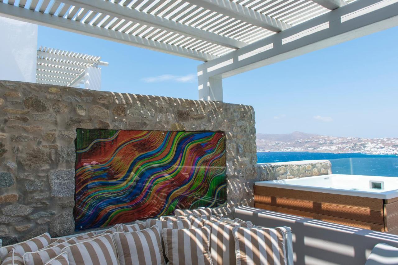 The Mykonist Seaside Villas & Suites Ornos By Amaris Mykonos Town Exterior foto